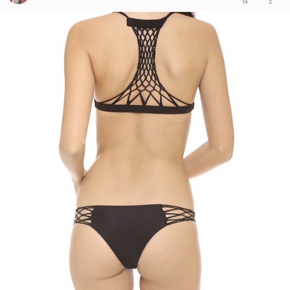 Mikoh Maui Crochet Bikini Top - Size M
